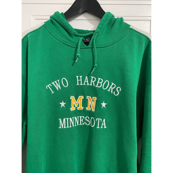 Two Harbors Minnesota Hoodie Sweatshirt Size Large - Picture 2 of 6